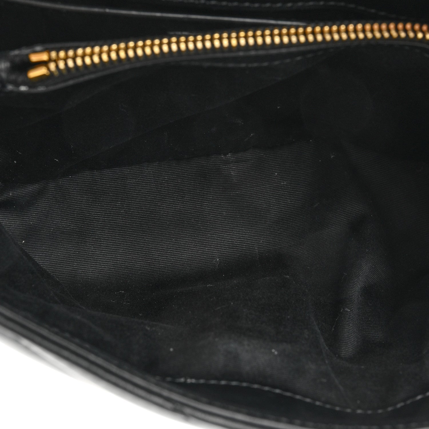Saint Laurent Calfskin Y Quilted Monogram Small Loulou Chain Satchel Black 4 of 13