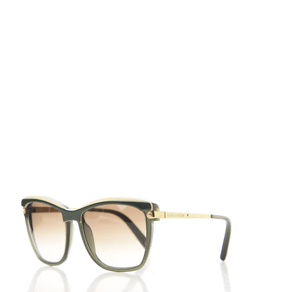Louis Vuitton Acetate Ambrosia Sunglasses Z0602W Green 1 of 7