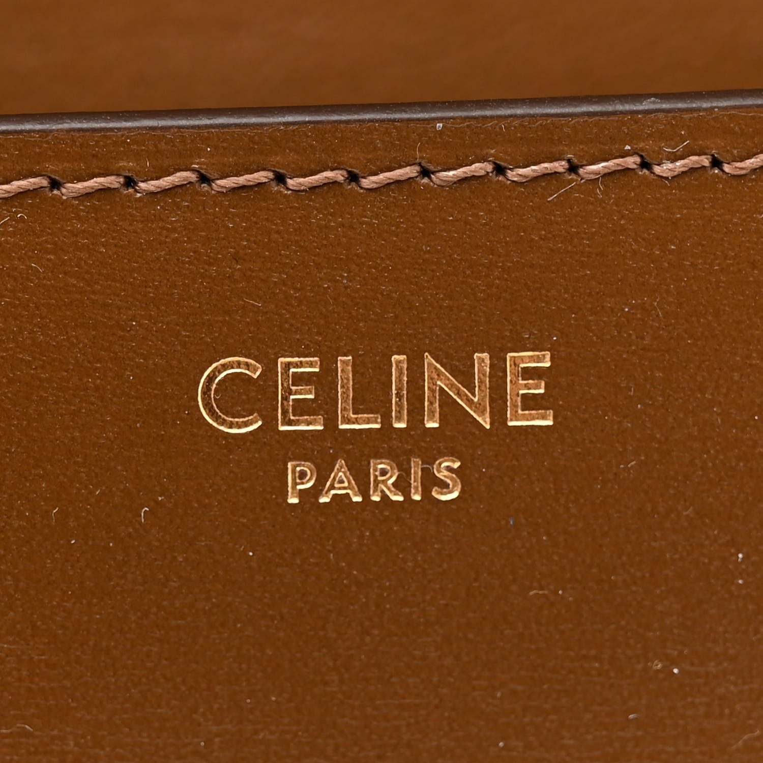 Celine Box Calfskin Medium Classic Box Flap Bag Camel 6 of 11
