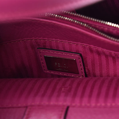 Fendi Vitello Elite Petite 2Jours Tote Magenta 6 of 13