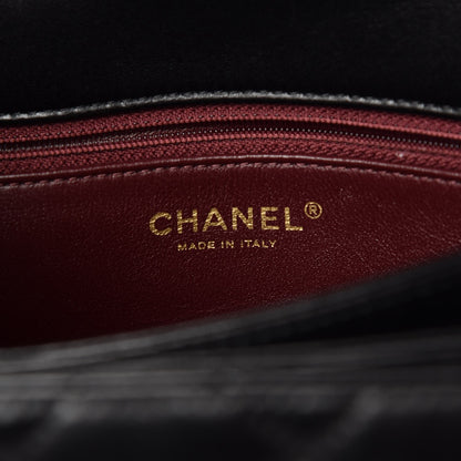 Chanel Lambskin Quilted Medium Trendy CC Flap Dual Handle Bag Black 8 of 9