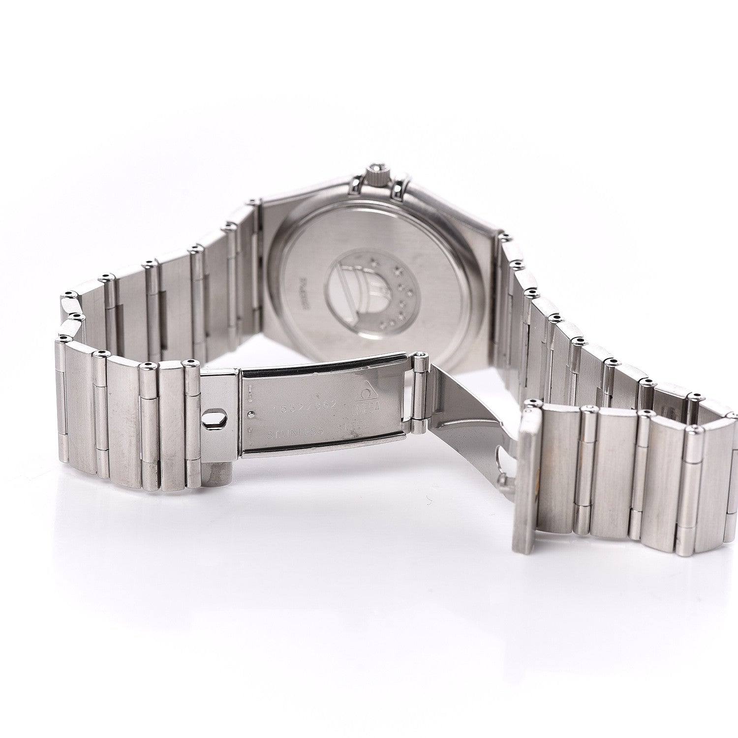 Omega Stainless Steel 33mm Constellation Quartz Watch White 1512.30 6 of 6