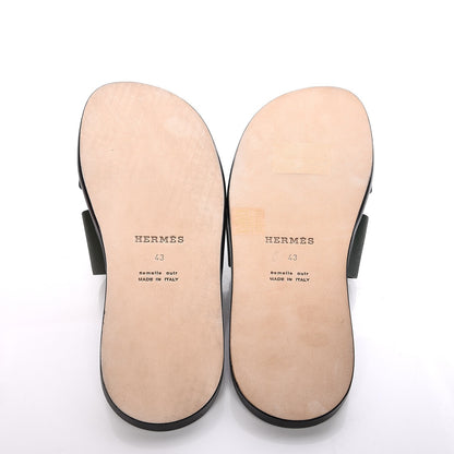 Hermes Epsom Izmir Mens Sandals 43 Vert Veronese 6 of 11