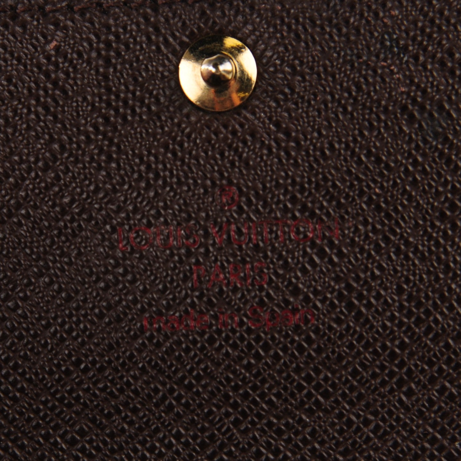 Louis Vuitton Damier Ebene Sarah Wallet 6 of 7