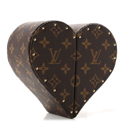 Louis Vuitton Monogram Heart Ecrin Coeur Jewelry Case 3 of 6
