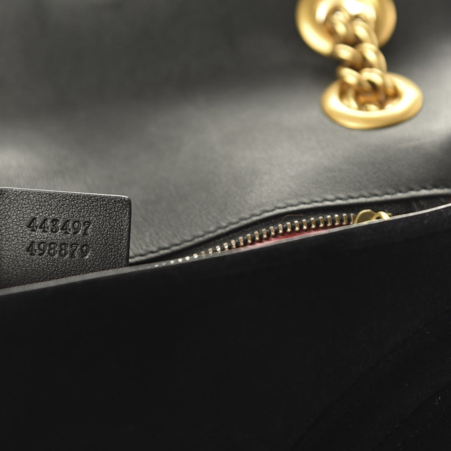 Velvet Matelasse Small GG Marmont Shoulder Bag Black