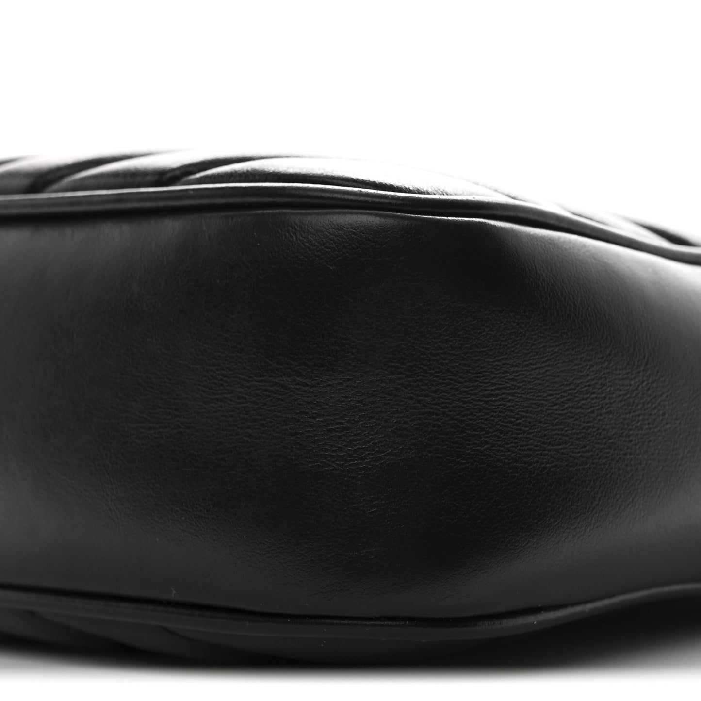 Calfskin Matelasse Monogram Lou Camera Bag Black