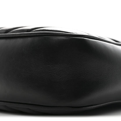 Saint Laurent Calfskin Matelasse Monogram Lou Camera Bag Black 10 of 11
