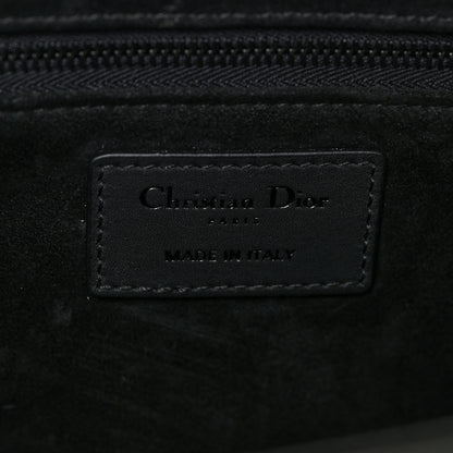 Christian Dior Ultra Matte Calfskin Cannage Large Lady Dior Black 6 of 21