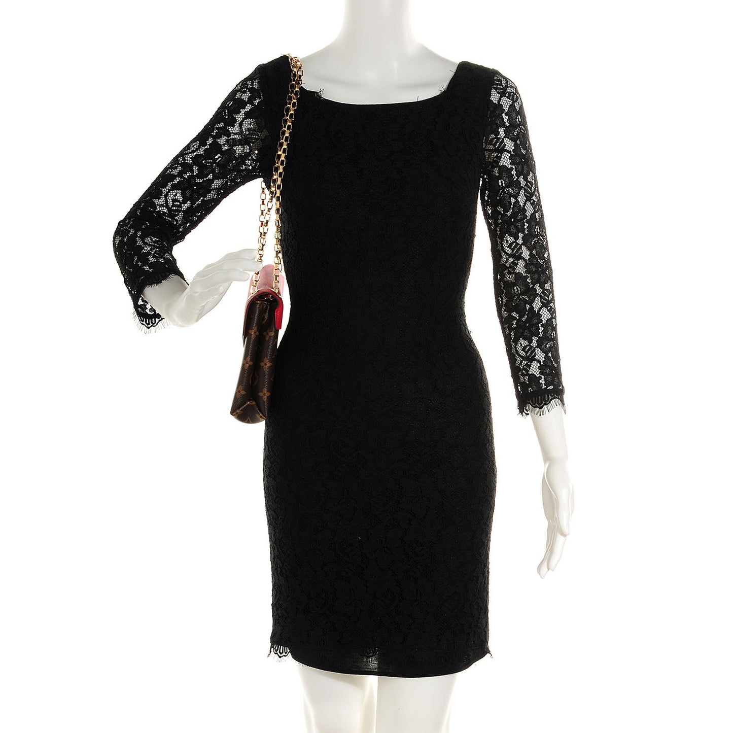 Monogram Pallas Chain Cherry