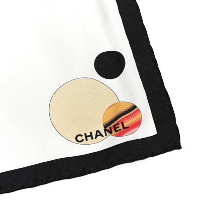 Chanel Silk CC Planet Scarf Multicolor 2 of 3