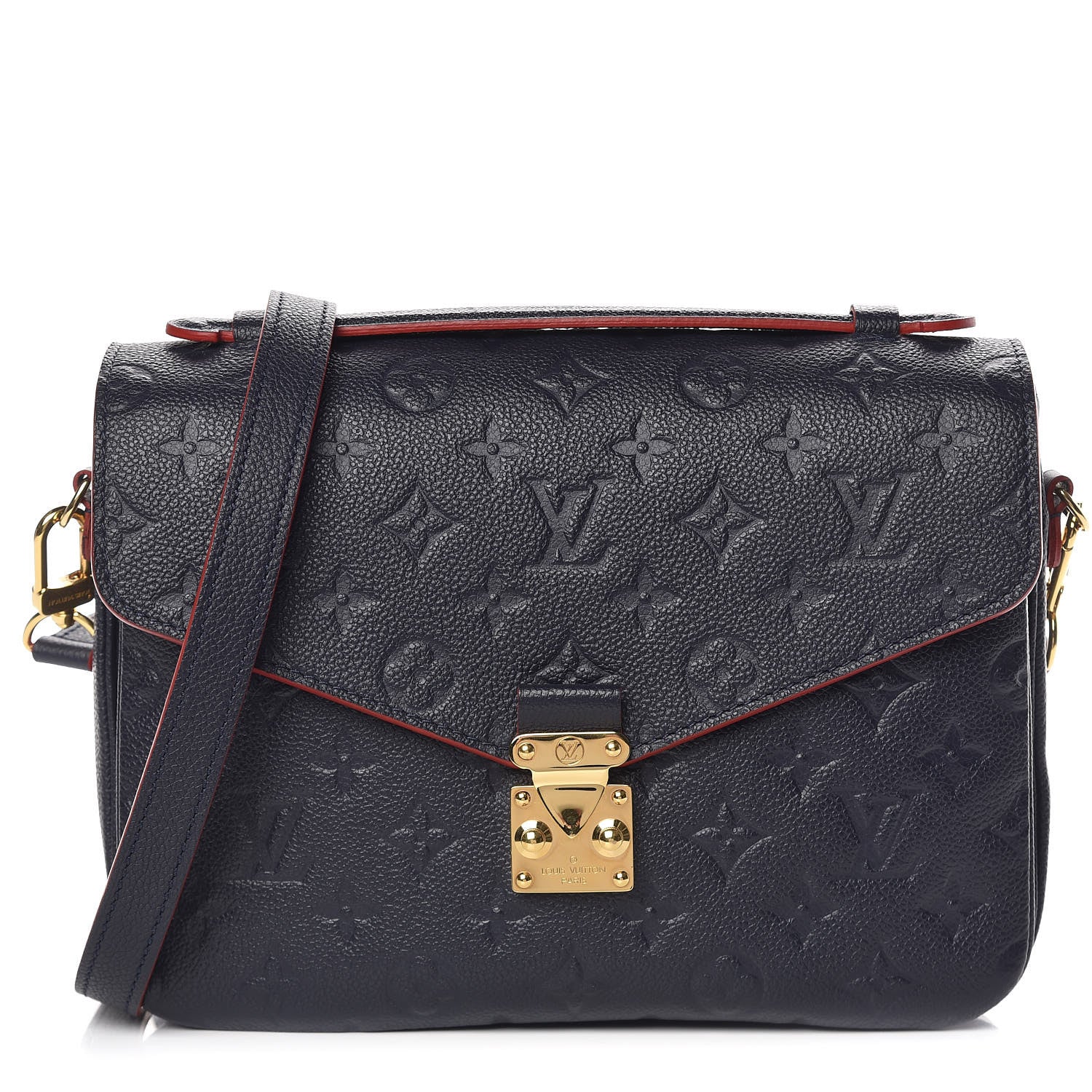 Louis Vuitton Empreinte Pochette Metis Marine Rouge 1 of 10