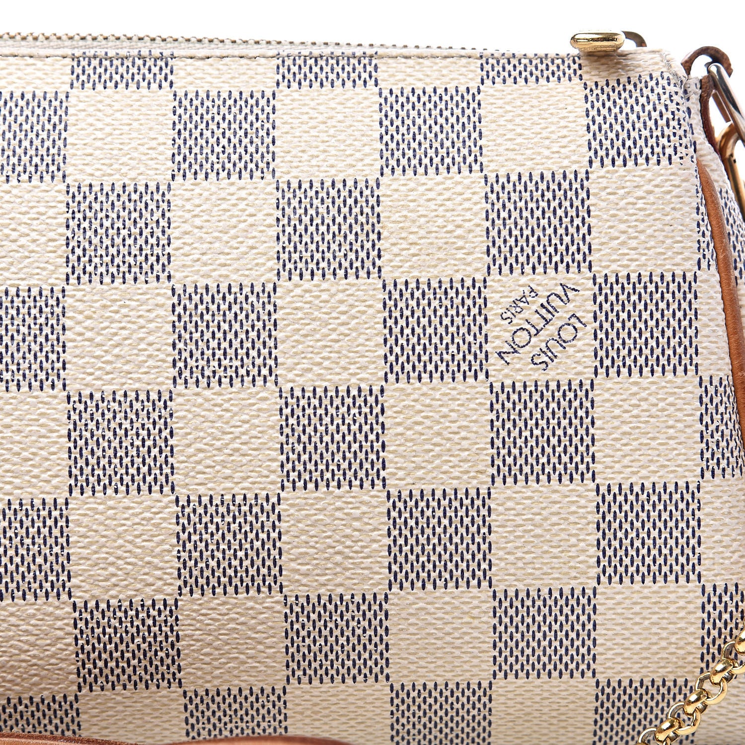 Louis Vuitton Damier Azur Eva Clutch 9 of 16