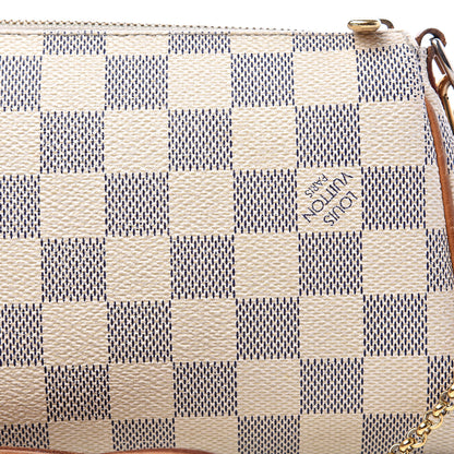 Louis Vuitton Damier Azur Eva Clutch 9 of 16