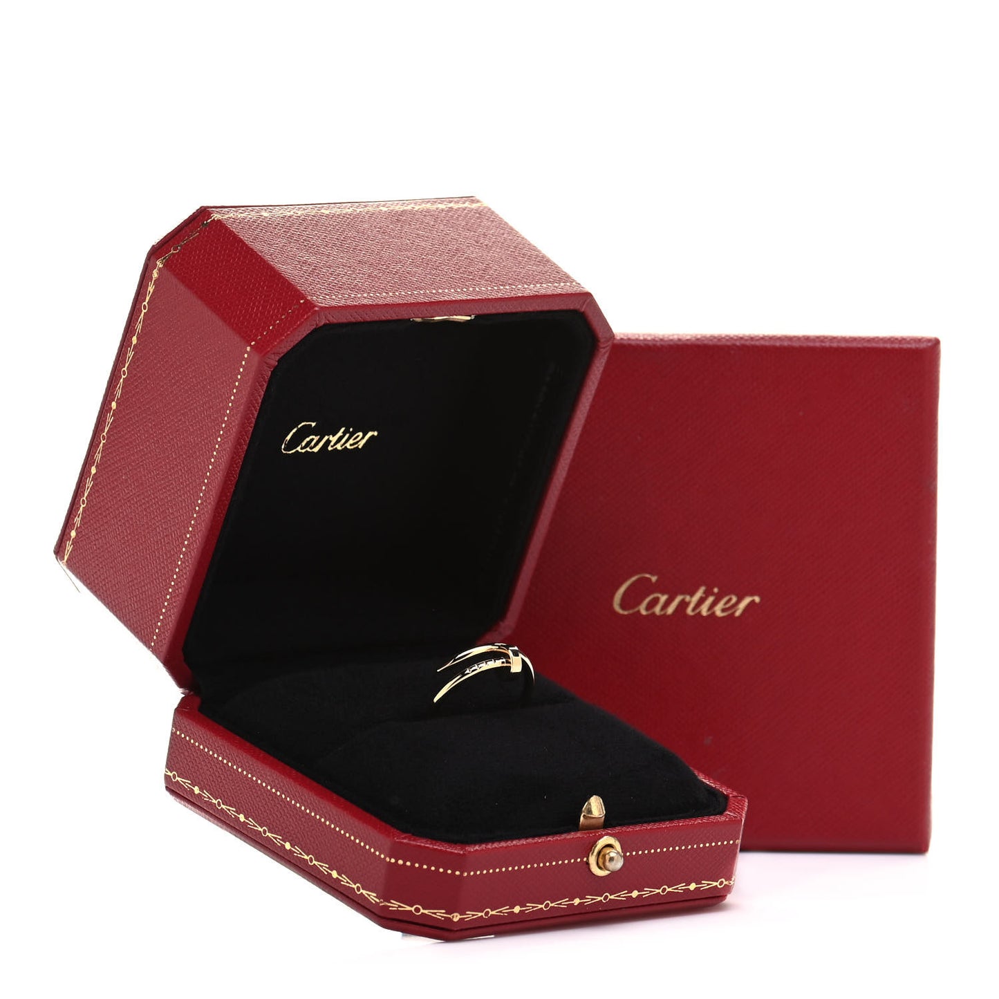18K Yellow Gold Small Juste Un Clou Ring 54 6.75