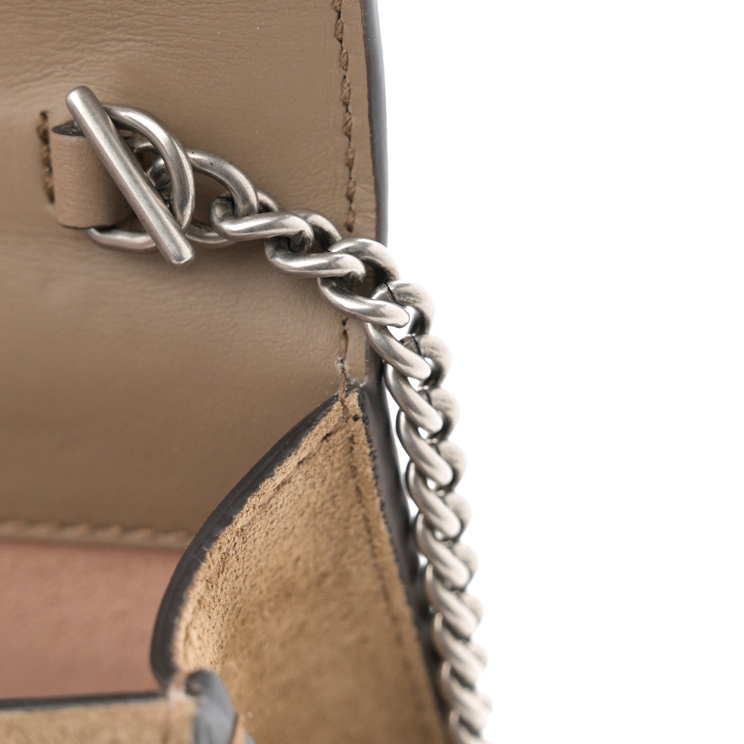 GG Supreme Monogram Super Mini Dionysus Shoulder Bag Taupe