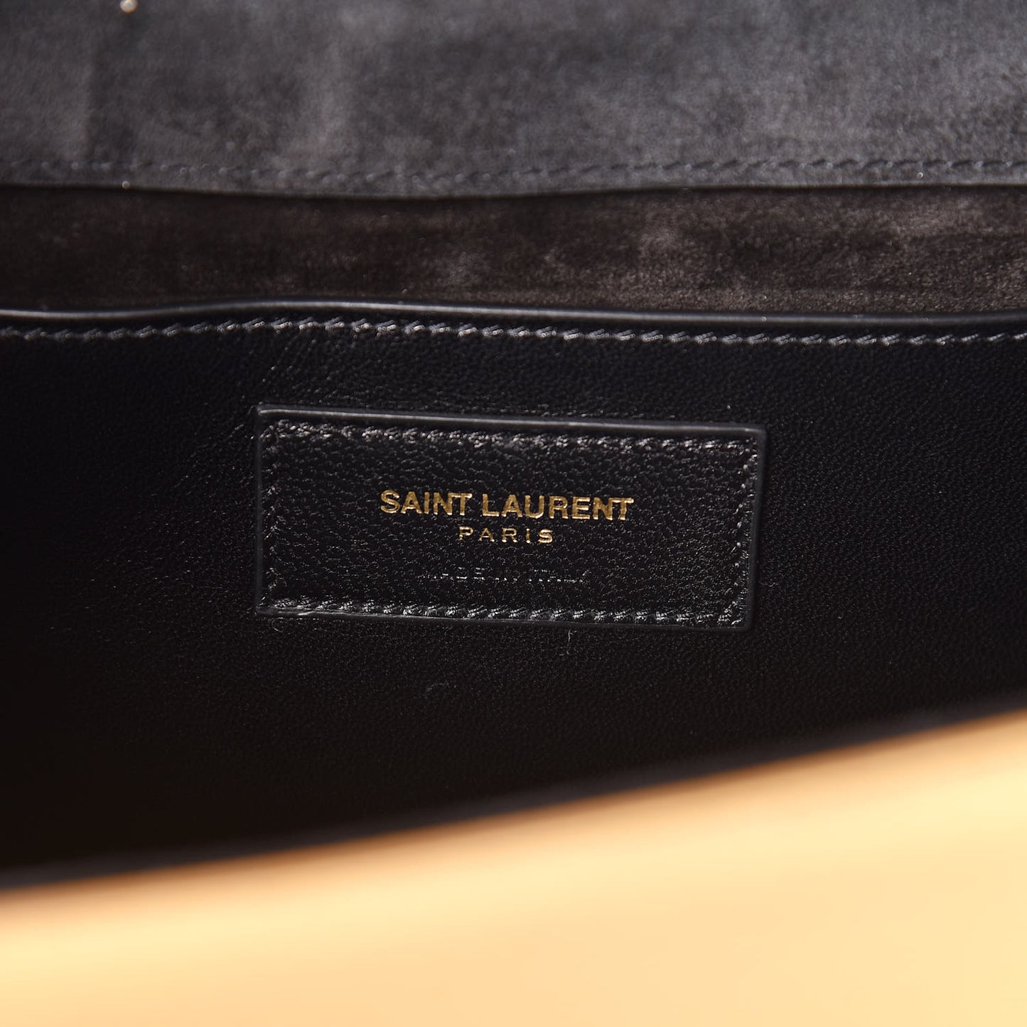 Metallic Calfskin Monogram Cassandre Clutch Ciad
