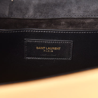 Saint Laurent Metallic Calfskin Monogram Cassandre Clutch Ciad 7 of 10