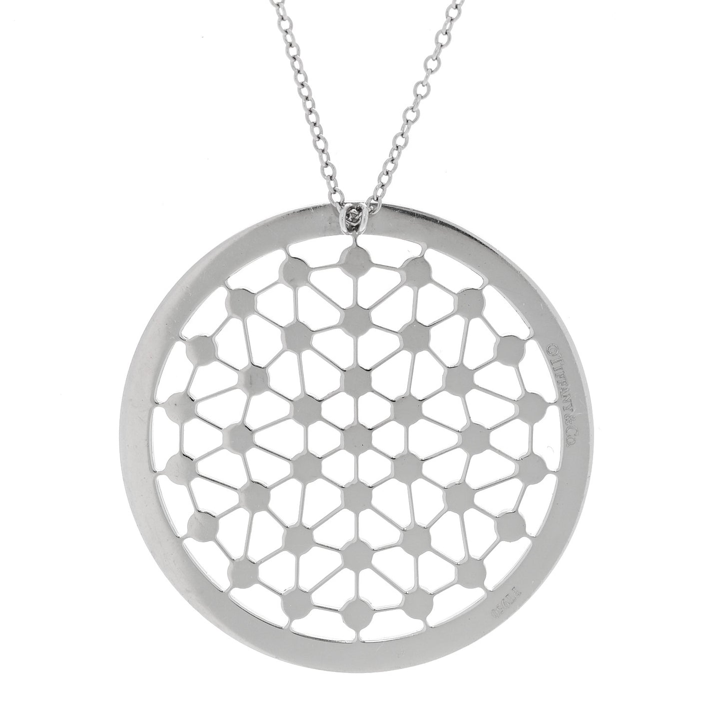 Platinum Diamond Voile Necklace