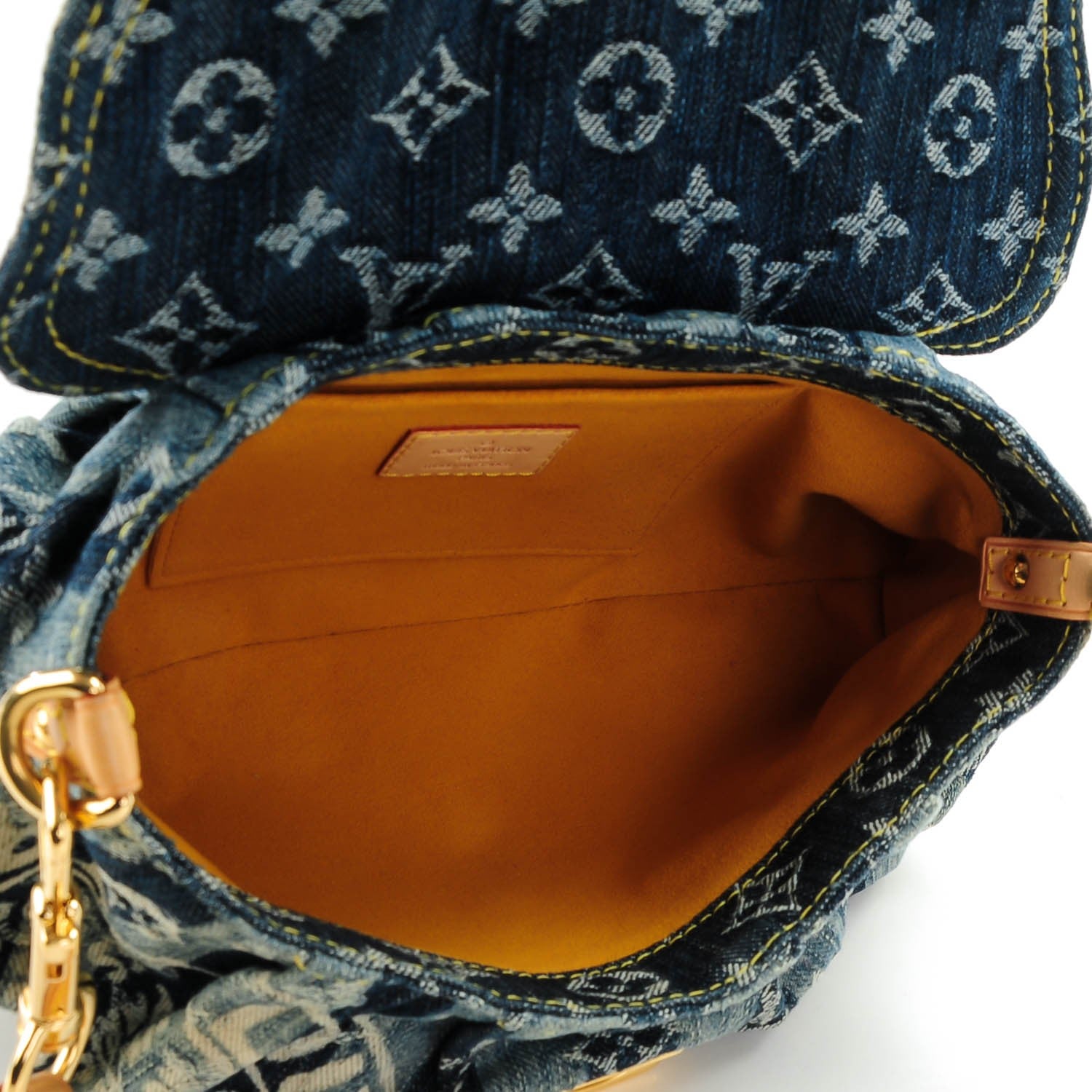 Louis Vuitton Denim Raye Mini Pleaty 5 of 7