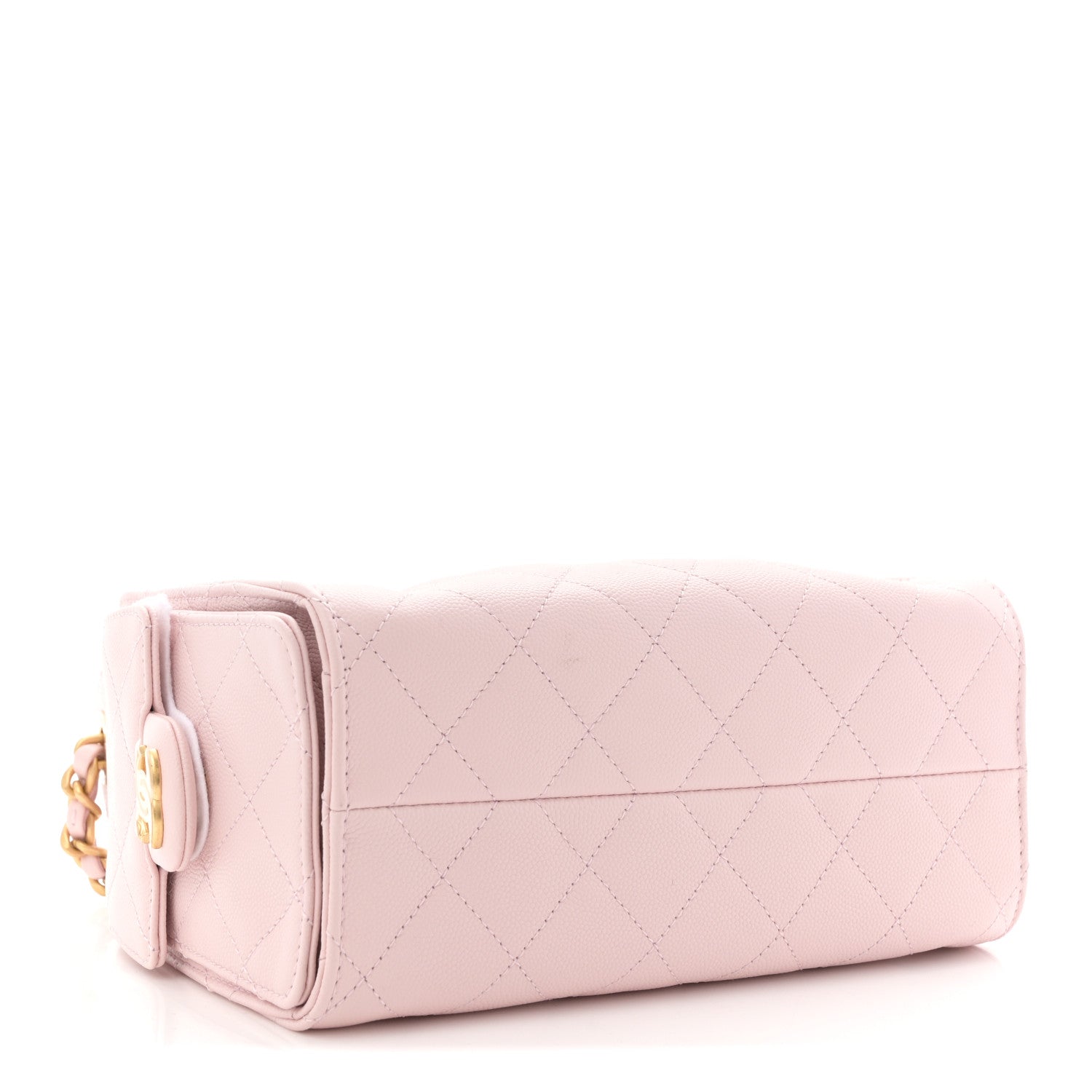Chanel Caviar Quilted Mini Chanel 25 Handbag Light Pink 4 of 10