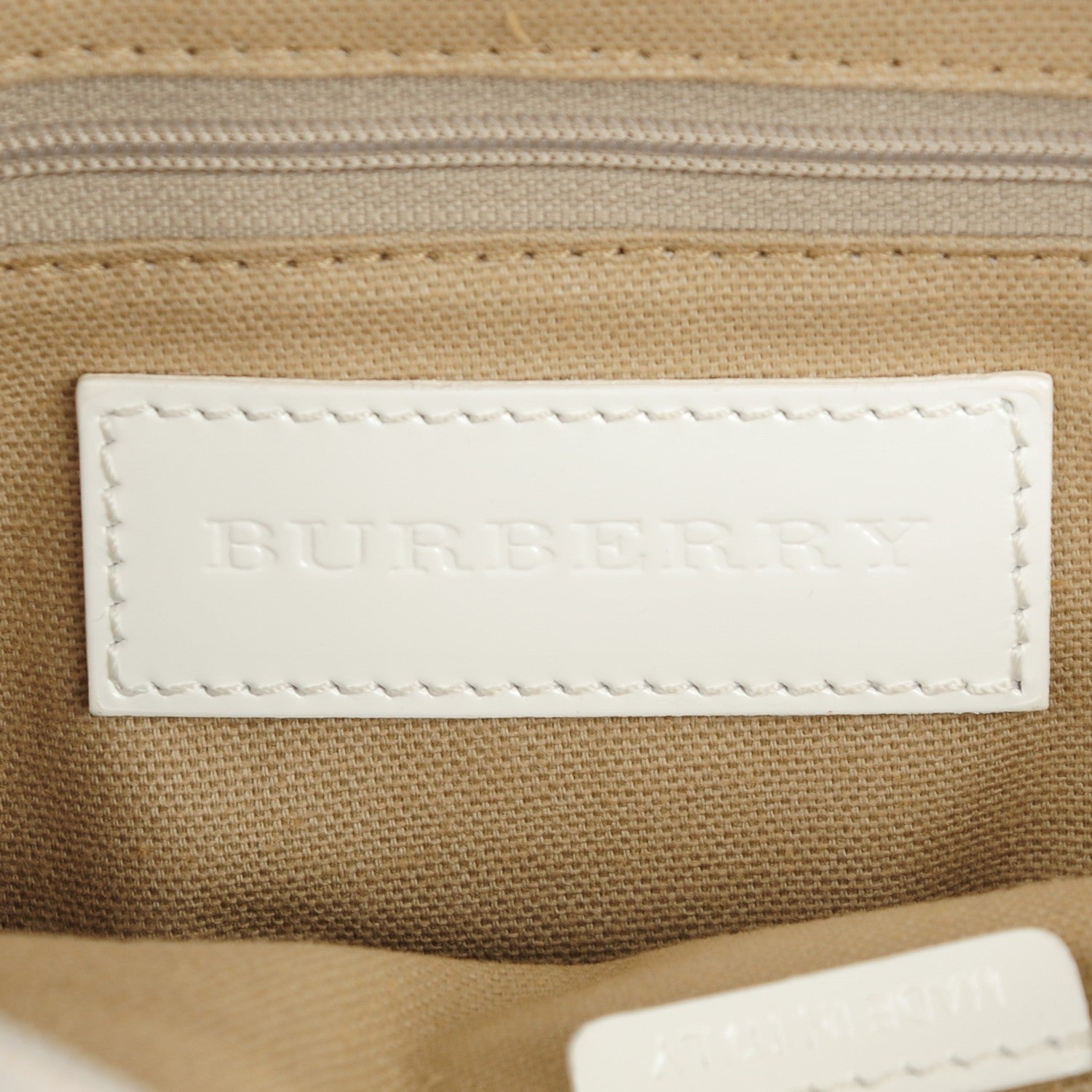 Burberry Nova Check Heart Bowler White 6 of 10