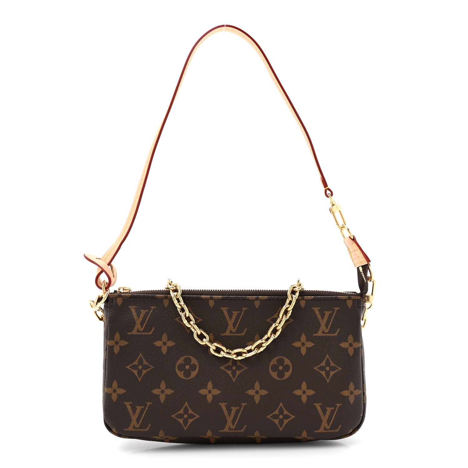 Louis Vuitton Monogram Chain Pochette Accessories 1 of 11