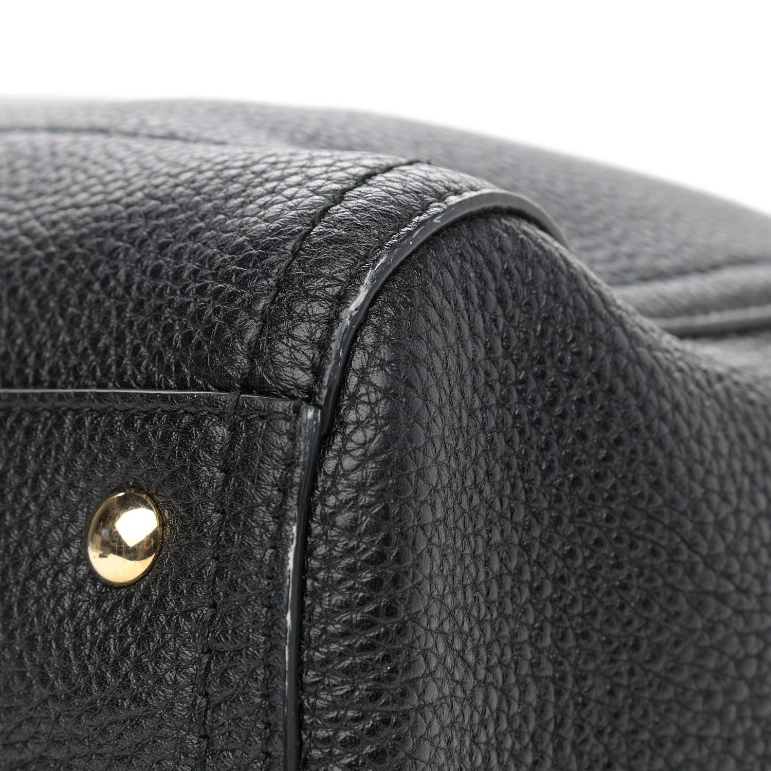Salvatore Ferragamo Grained Calfskin Ally Hobo Black 7 of 11