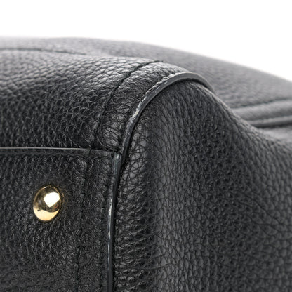 Salvatore Ferragamo Grained Calfskin Ally Hobo Black 7 of 11