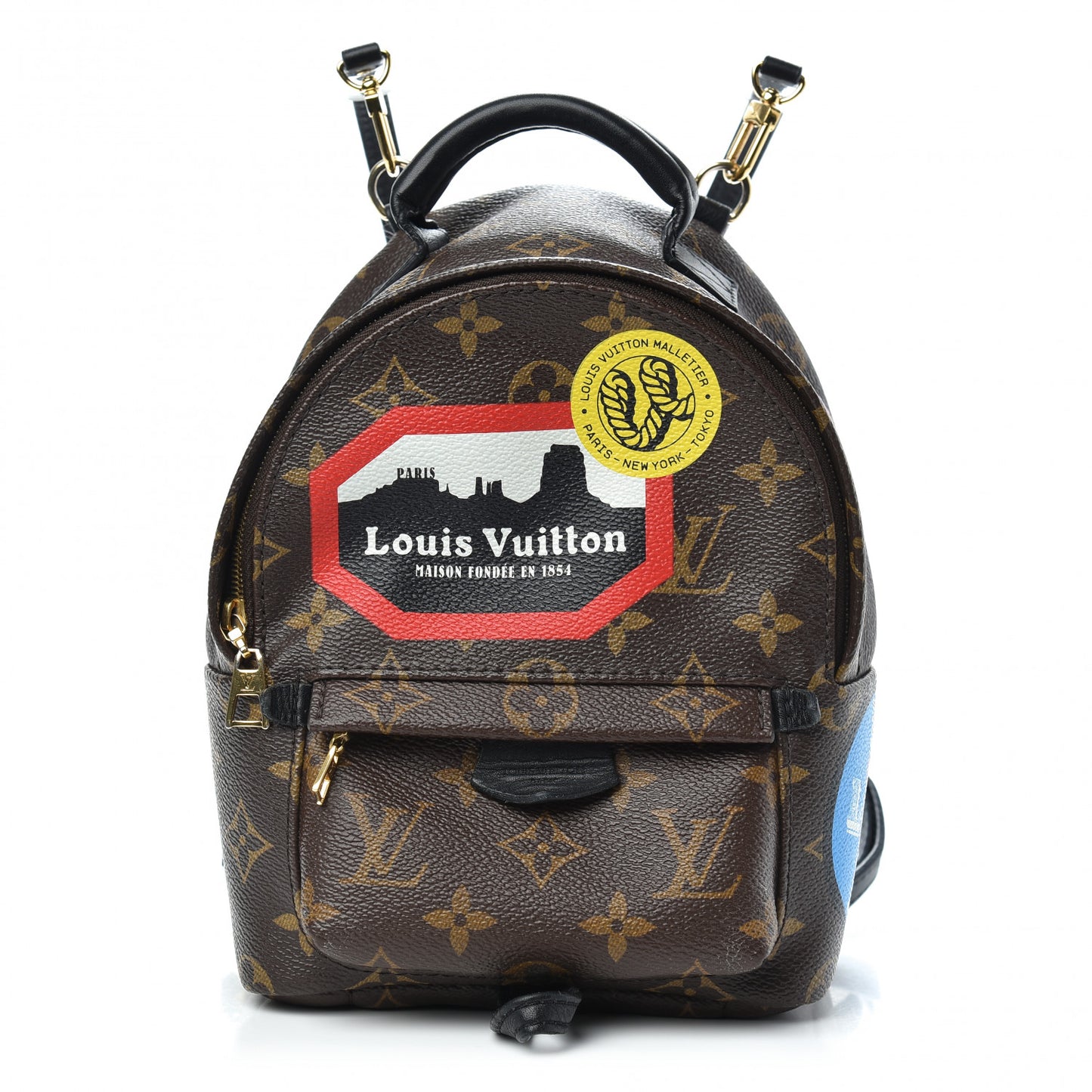 Monogram World Tour Palm Springs Backpack Mini
