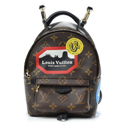 Louis Vuitton Monogram World Tour Palm Springs Backpack Mini 1 of 12