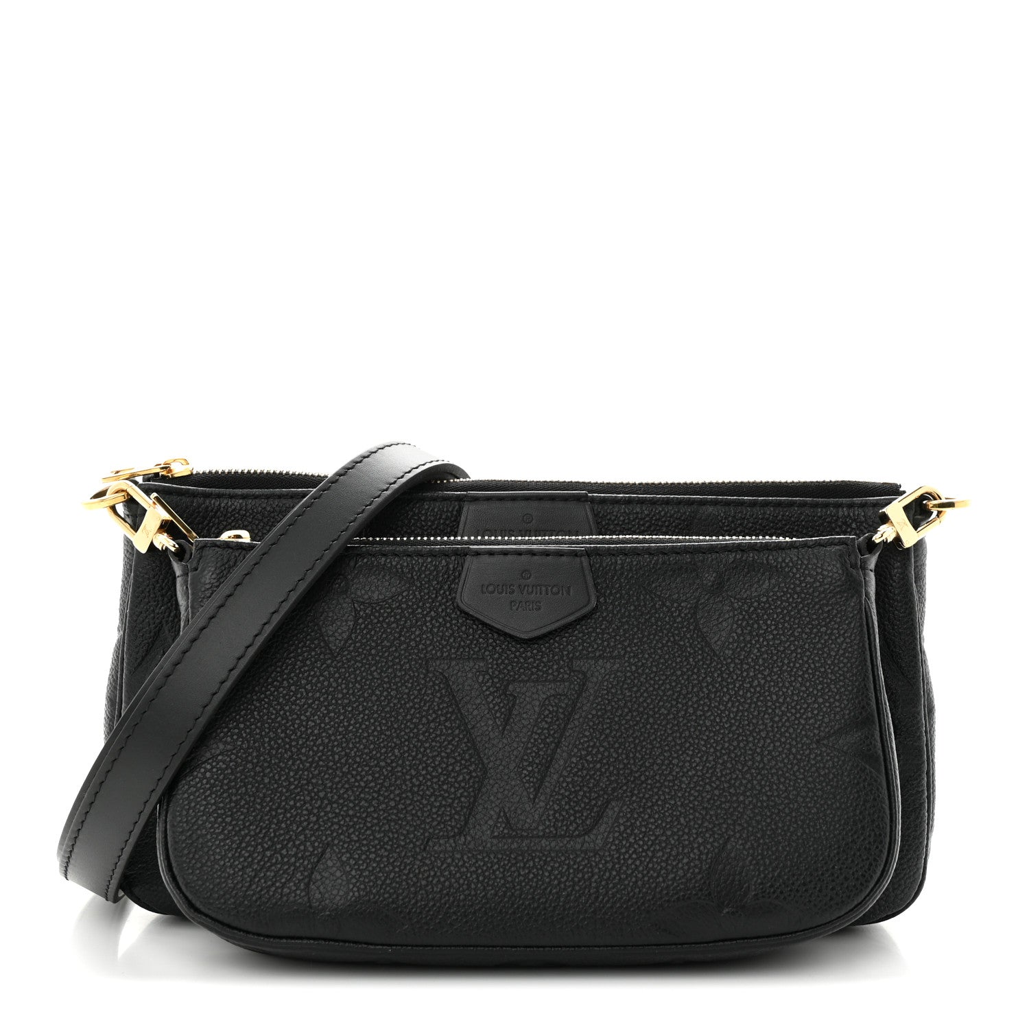 Louis Vuitton Empreinte Monogram Giant Multi Pochette Accessories Black 1 of 10