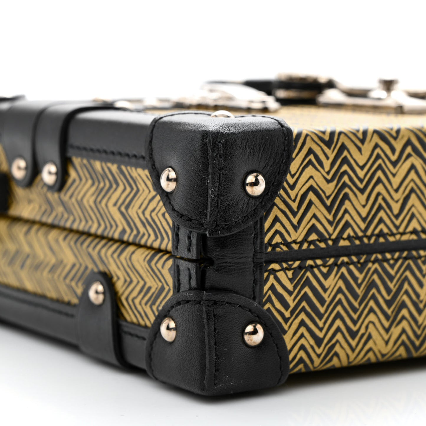 Epi Chevron Printed Petite Malle
