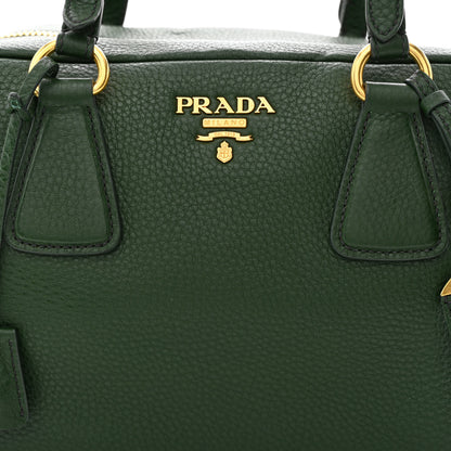 Prada Vitello Daino Top Handle Tote Foresta 10 of 19
