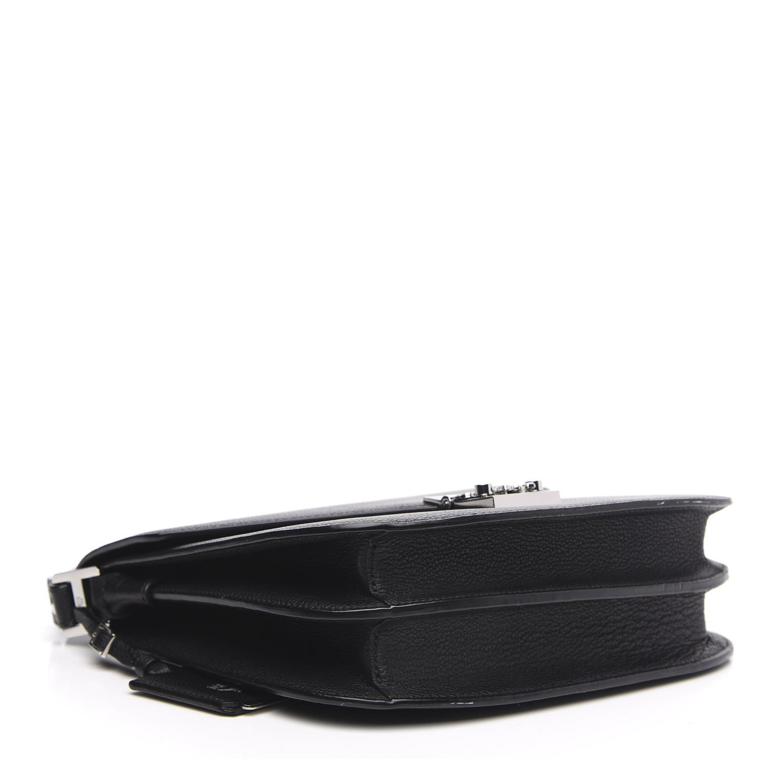 MCM Grained Calfskin Patricia Park Avenue Crossbody Bag Black 4 of 10