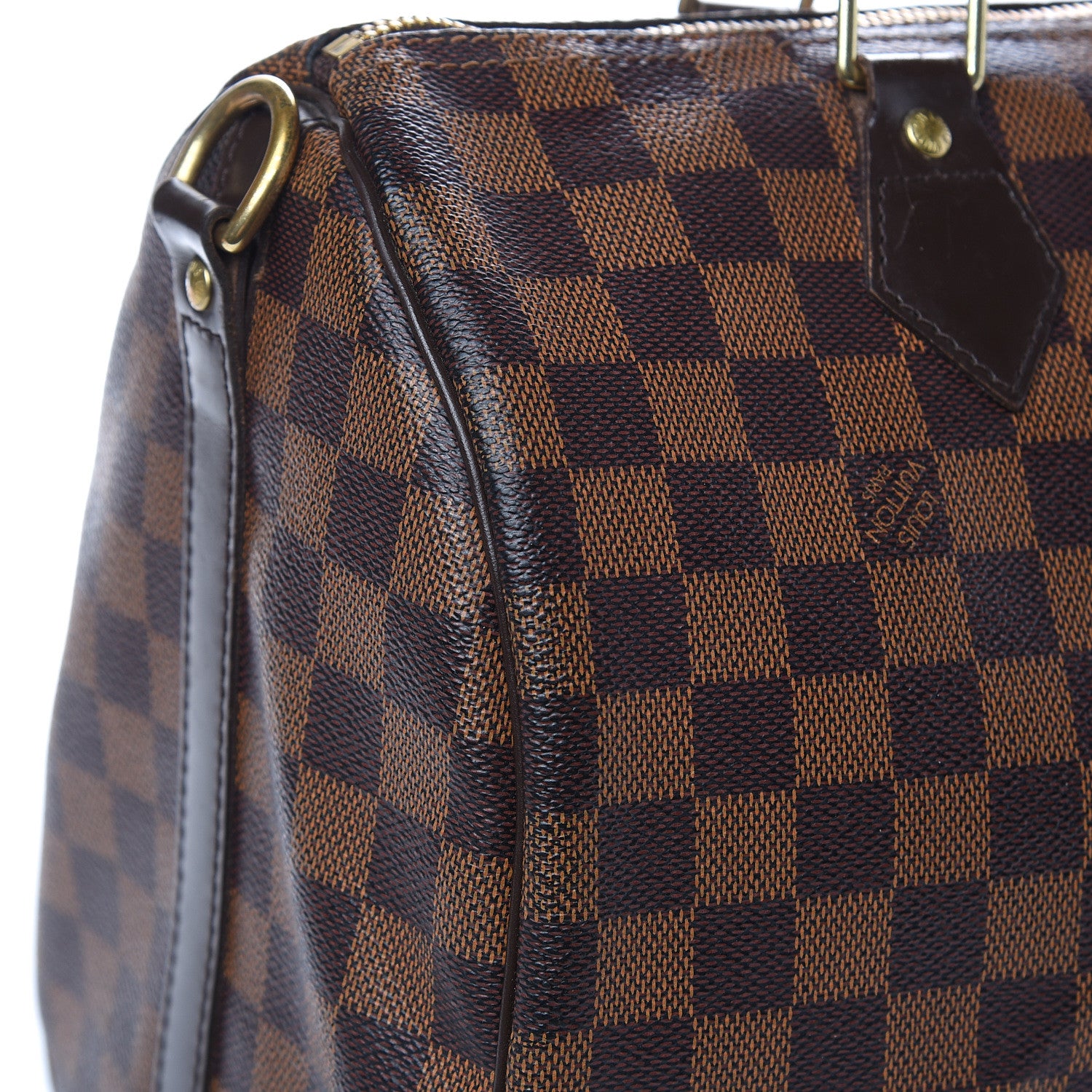 Louis Vuitton Damier Ebene Speedy Bandouliere 30 13 of 19