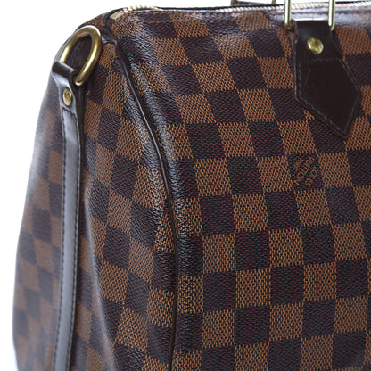 Louis Vuitton Damier Ebene Speedy Bandouliere 30 13 of 19