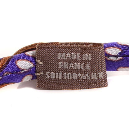 Hermes Silk Collier En Soie Petit H Necklace 3 of 5