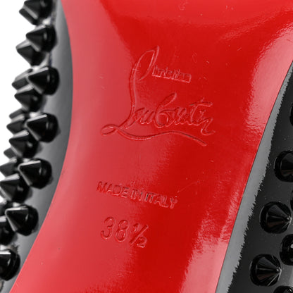 Christian Louboutin Patent Pigalle Spikes 85 Pumps 38.5 Black 7 of 9
