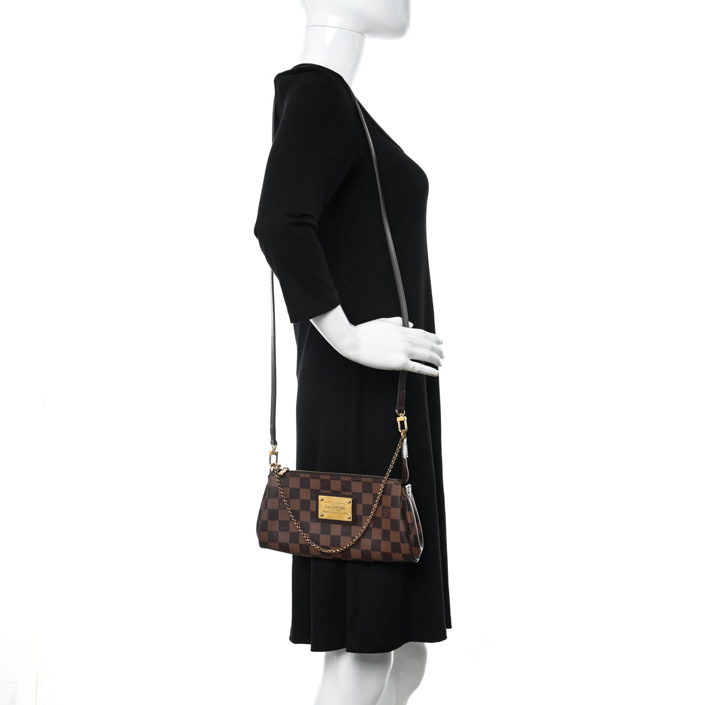 Damier Ebene Eva Clutch