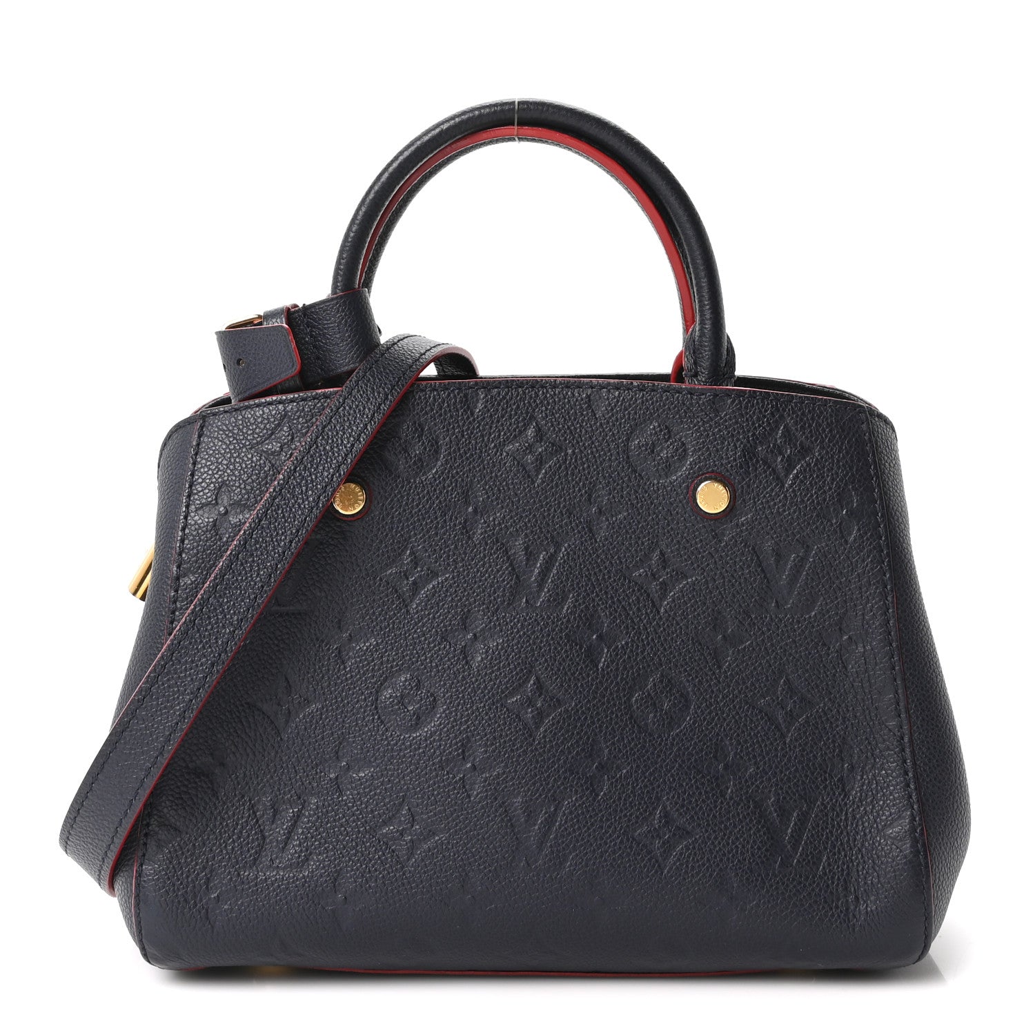 Louis Vuitton Empreinte Montaigne BB Marine Rouge 1 of 9