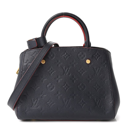 Louis Vuitton Empreinte Montaigne BB Marine Rouge 1 of 9