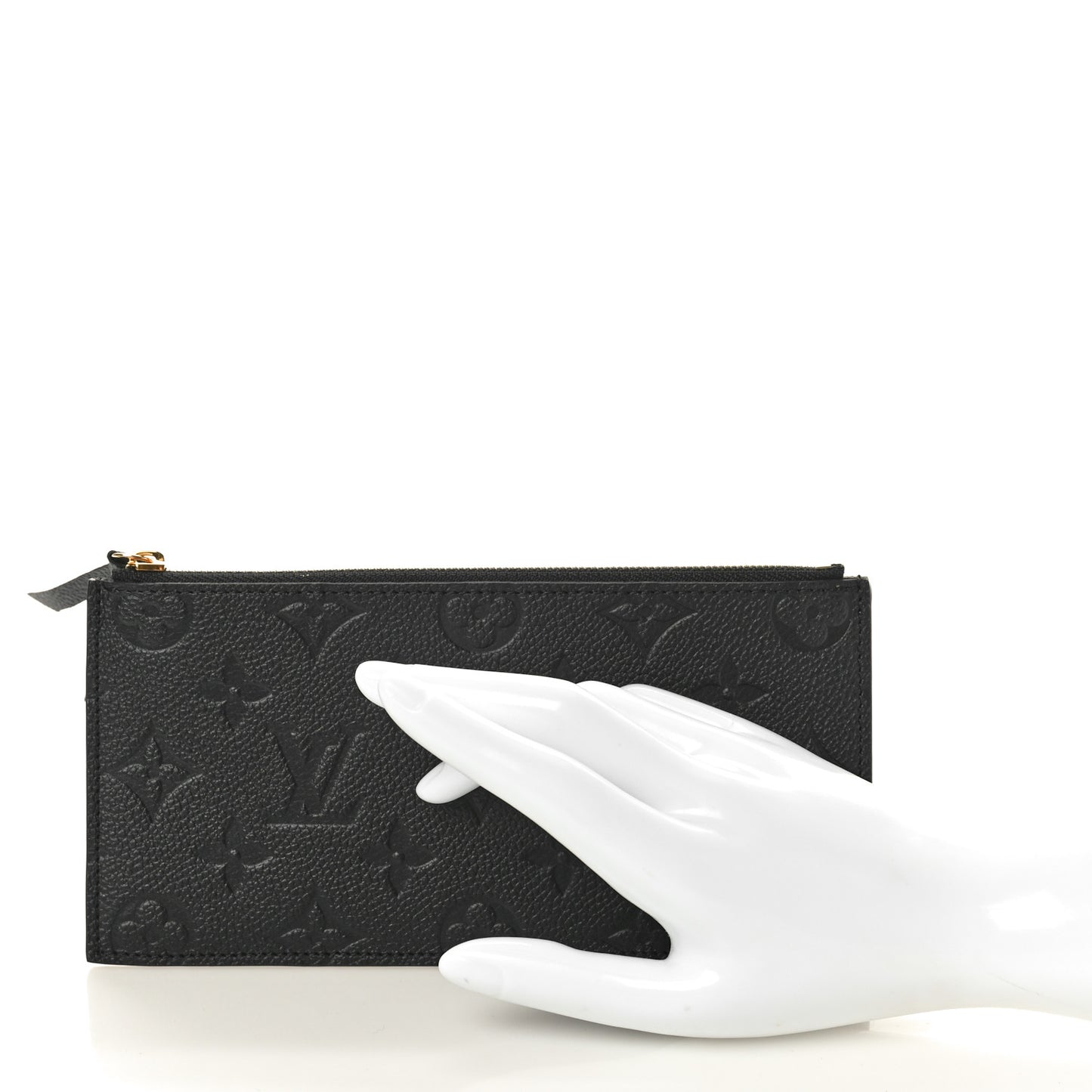 Empreinte Felicie Chain Wallet Zippered Insert Black