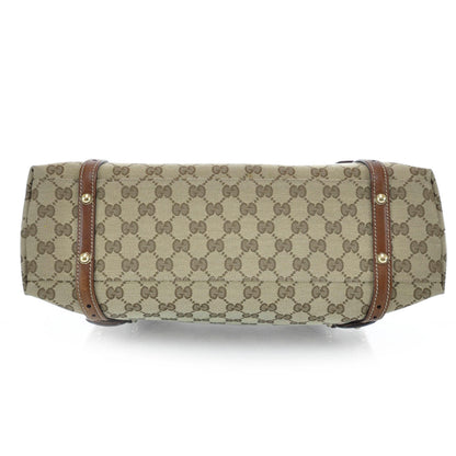 Gucci Canvas Monogram Pelham Tote Brown 6 of 9