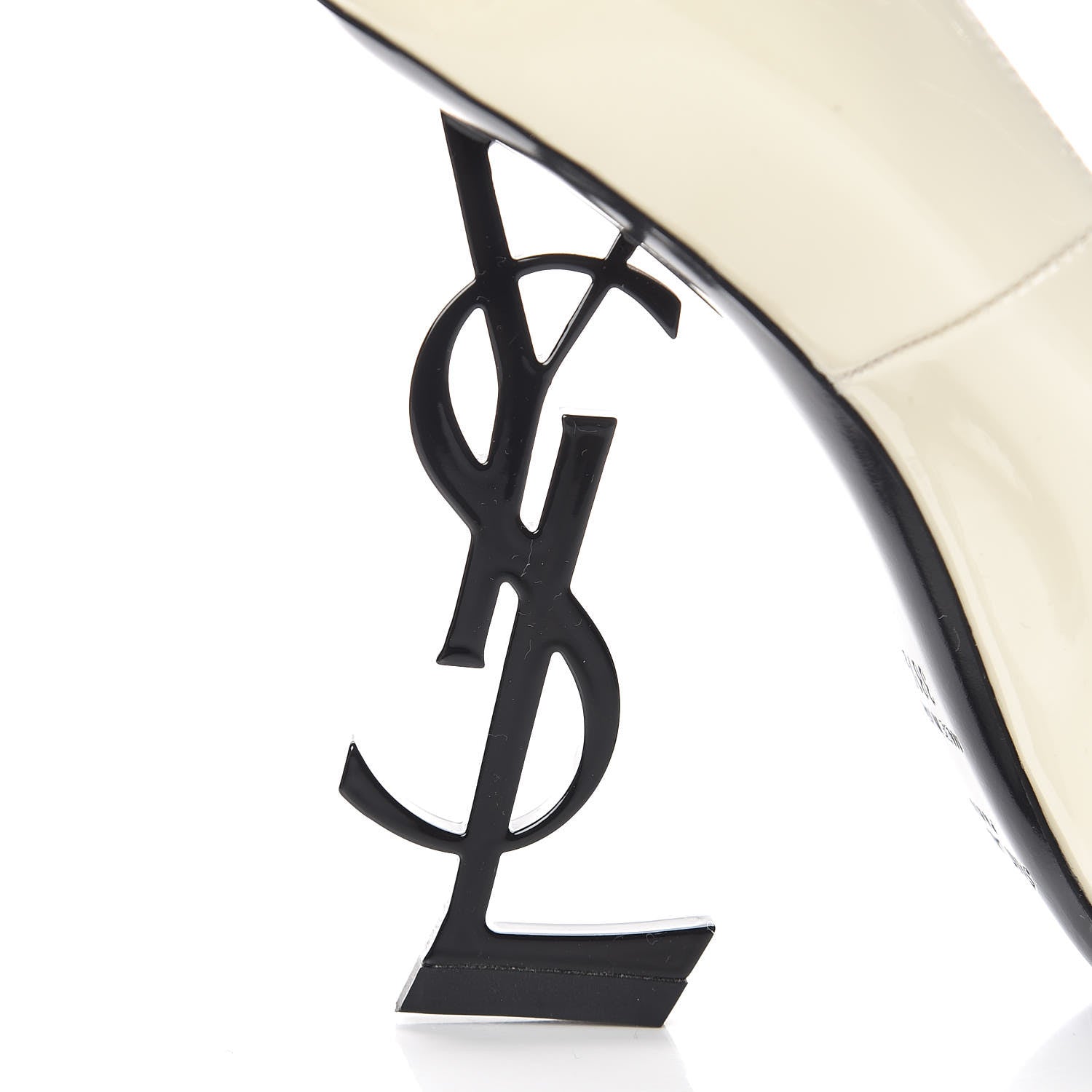 Saint Laurent Patent Opyum 85 Pumps 38.5 Neutro 9 of 9