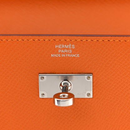 Hermes Epsom Kelly Wallet To Go Abricot 5 of 11