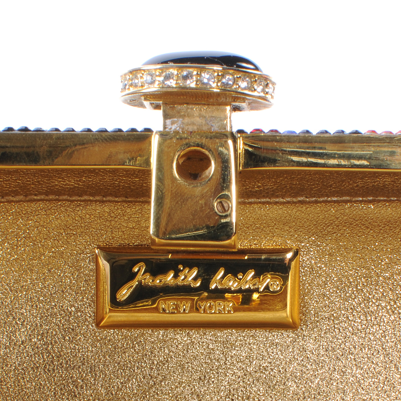 Crystal Synergy Minaudiere Clutch