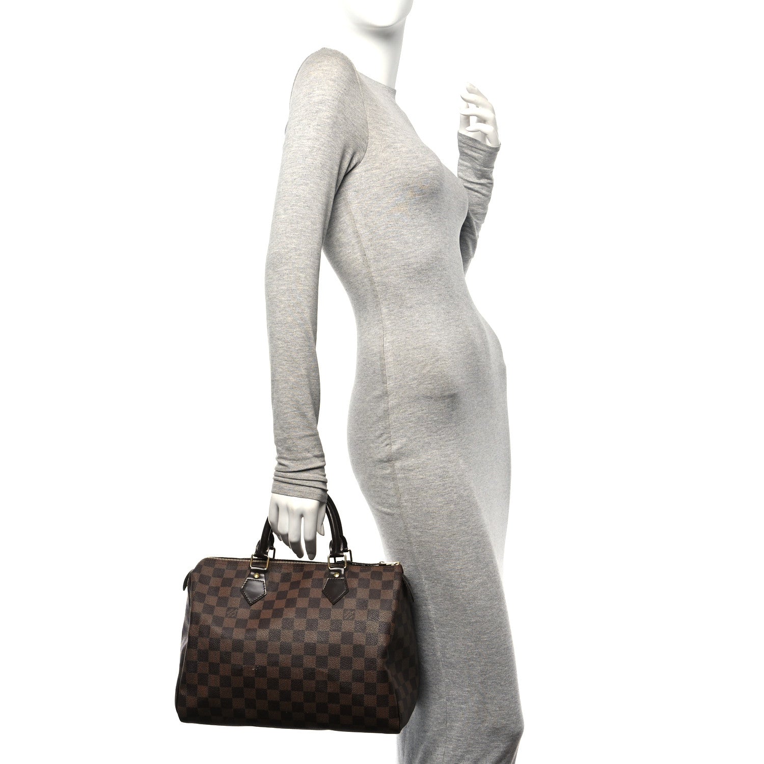 Louis Vuitton Damier Ebene Speedy 30 2 of 19