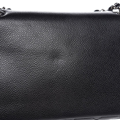 Chanel Caviar Medium Timeless CC Flap Black 8 of 12