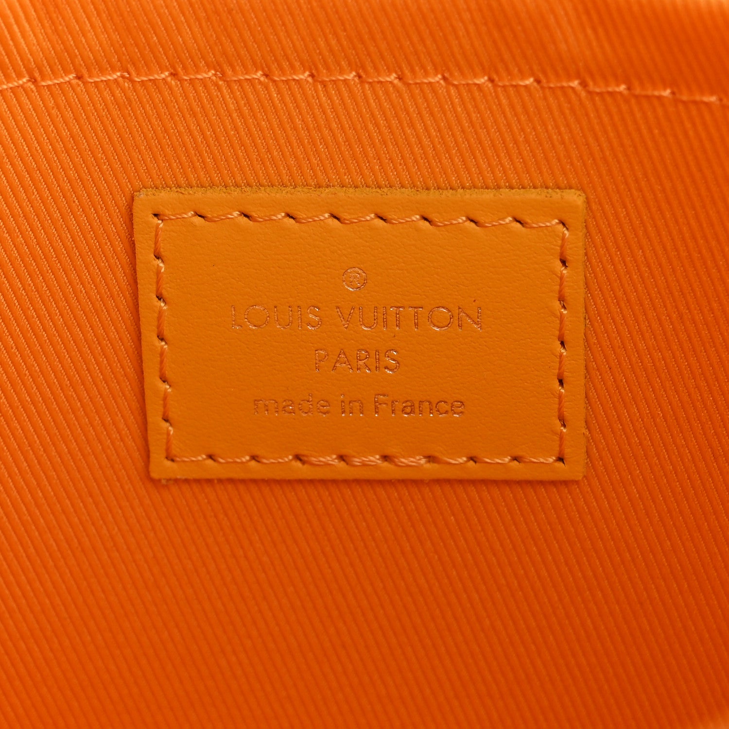 Louis Vuitton Monogram Macassar Pochette Voyage MM Safran Yellow 6 of 6